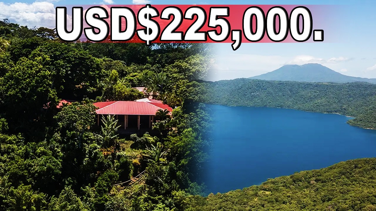 Lovely House plus 3 Cabanas at Laguna de Apoyo | Only for USD$225,000. #Nicaragua