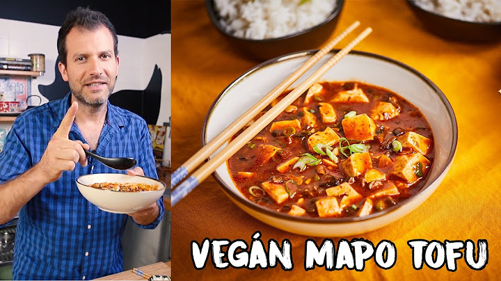 Vegán mapo tofu Zétől