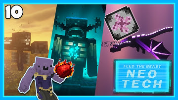 FTB NeoTech - Ep. 10 - One Shotting All Minecraft Bosses With my Fist & EMC Automation