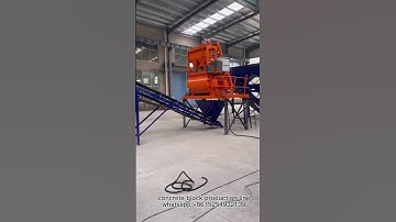 automatic concrete block production line