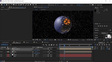 After Effects Asteroid Impact Tutorial
