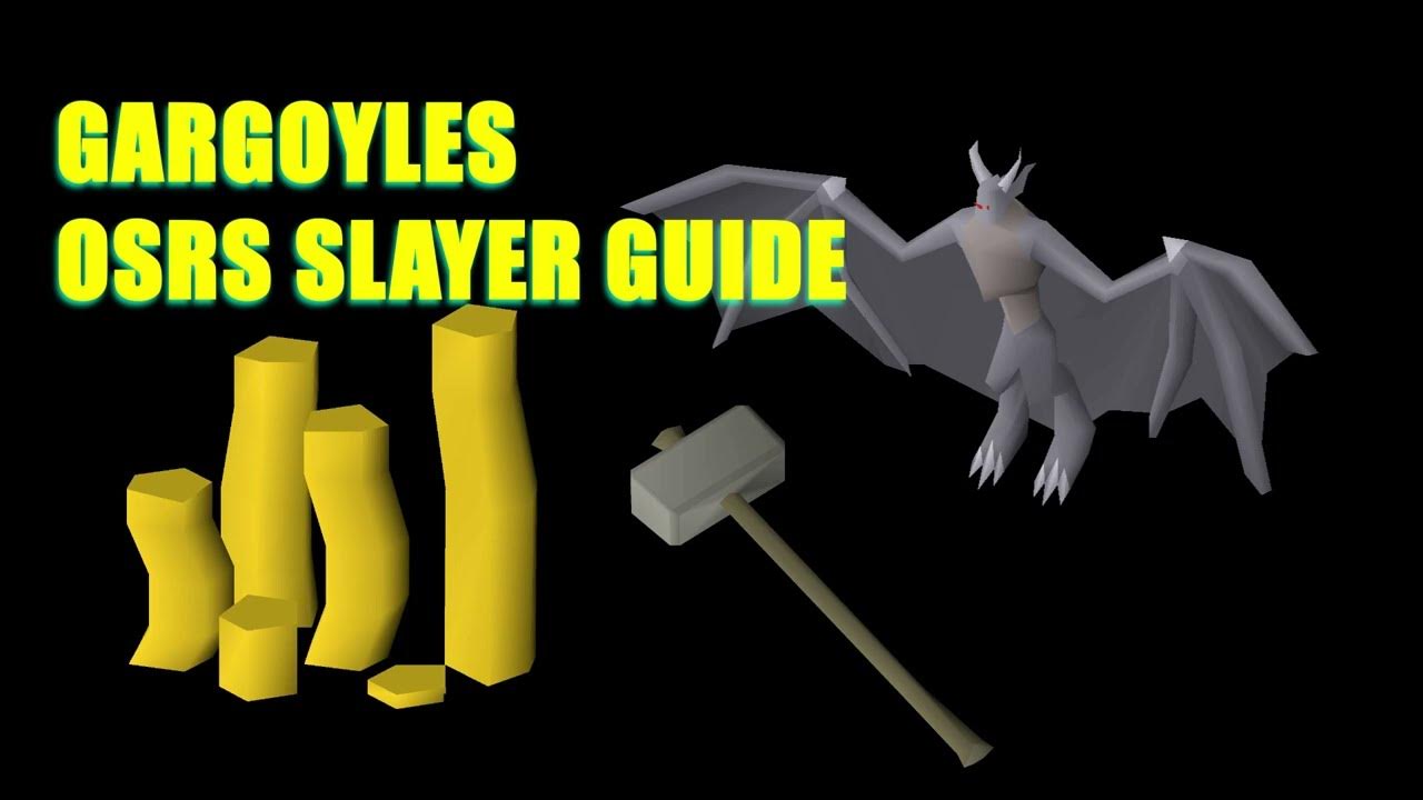 Gargoyles OSRS Slayer Quick Guide YouTube