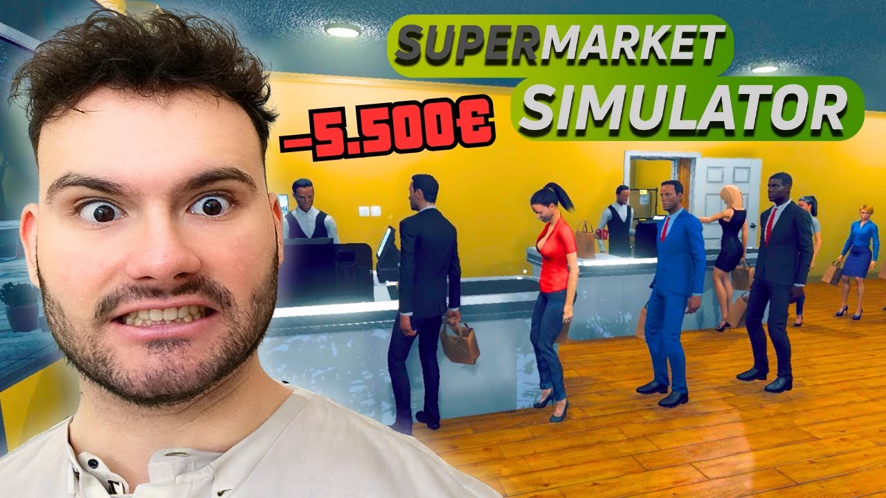 ΧΑΛΑΣΑ 5.500€ ΣΤΟ SUPERMARKET SIMULATOR! PART 6
