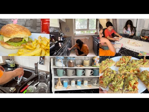 სახლური ბურგერები🍔დღის ვლოგი🧺🧼#გერმანია #ვლოგი #მოტივაცია #1mill #1k #vlog #food #საქართველო #100