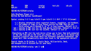 CoCo Chiptunes Player v1.6 Released! GMC and CocoPSG Support!