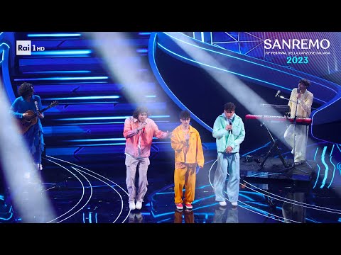 Sanremo 2023 - Colla Zio cantano &#039;Non mi va&#039;