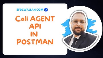 How to Call Agent API in POSTMAN | Agent API | Agentforce | Postman |