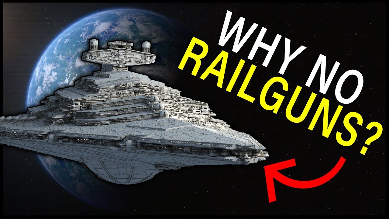 Why don't Star Wars ships use RAILGUNS? | Star Wars Lore