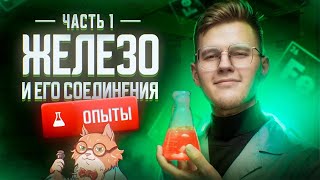 Железо и его соединения. Часть 1 | Химические опыты для ЕГЭ 2024