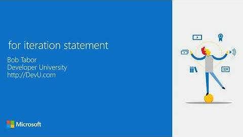 Bob Tabor - 2019 - For Iteration Statement