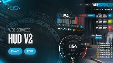 [FiveM/ESX] HUD System V2 - ws_hud-v2