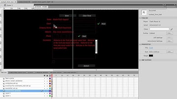 Flash PHP MYSQL Contact Form with Database Submission and Email Delivery