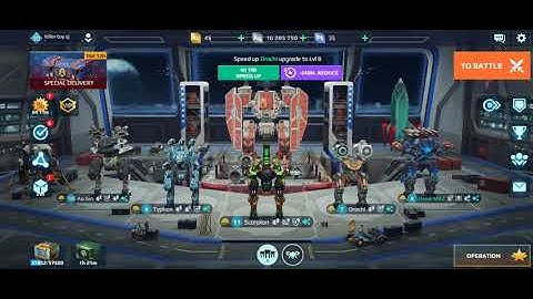 war robots operations E level 9 complete