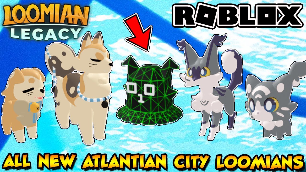 🔴LIVE - ATLANTHIAN CITY PART 2 UPDATE IS FINALLY HERE - Loomian Legacy 