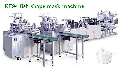 Fully Automatic KF94 3D Respiratory Face Mask Making Machine