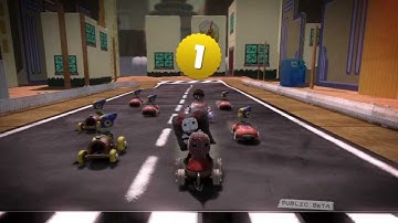 LittleBigPlanet Karting - Beta Racing HD - Part 1