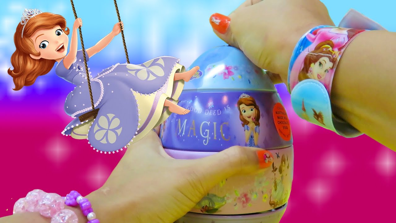 Easter Special! Disney Princess Sofia Giant Surprise Egg Style Music ...