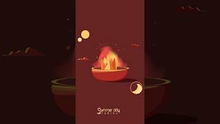 Making a Diya (oil lamp) vector illustration for Diwali Season in adobe illustrator