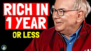5 Easy Steps for the POOR To Get RICH in 12 Months  Warren Buffett