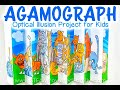 Agamograph optical illusion project for kids