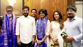 Director Sukumar Meet CM Revanth Reddy | Sukumar’s Daughter Sukruthi For Winning National Award 2025