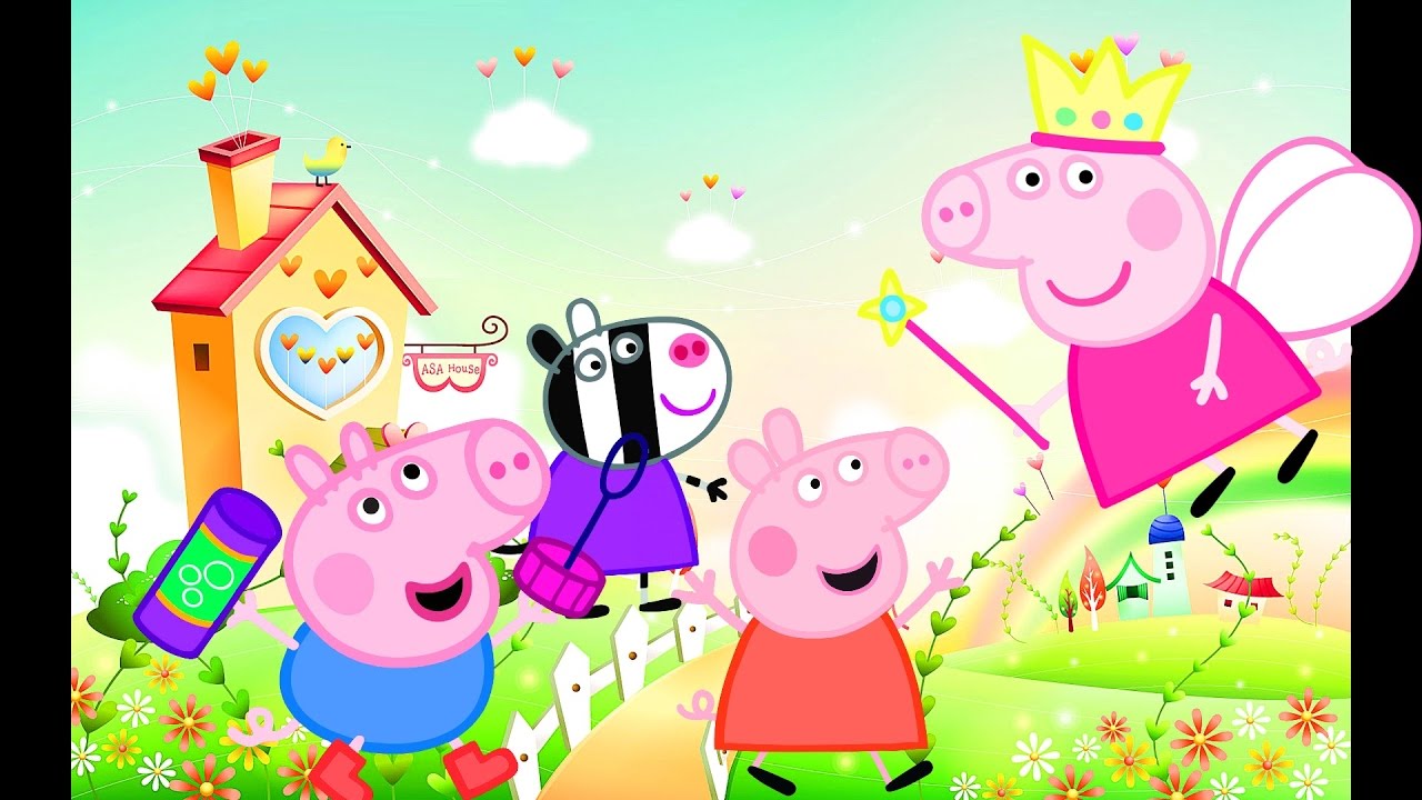 Новая маленькая Свинка Пеппа на русском все серии подряд мультфильм про ...