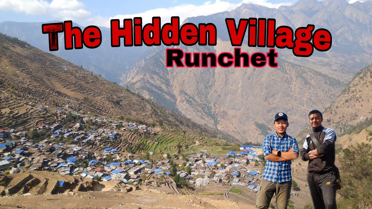 Solo Vlog Around Runchet Village || the hidden village||