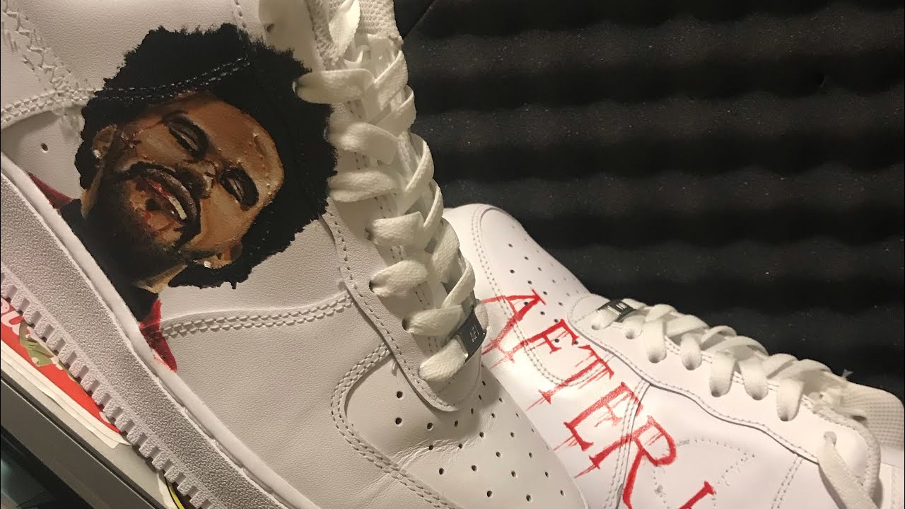 the weeknd air force 1