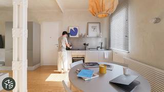Architect’s Compact Minimalist Apartment with Smart Storage, Madrid 47sqm/506sqft