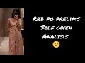 My RRB PO Prelims Self Given analysis | My attempts 🤭| Shift-1 #rrb#ibps#sbi