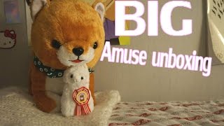 BIG Amuse Alpacasso and Mameshiba san kyodai unboxing 4.0 |IchigoTeaTime||