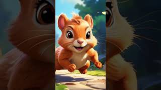 Run, Squirrel, Run! - Fun and Energetic Kids Song  #childrenssong #kidssong #kidsvideos