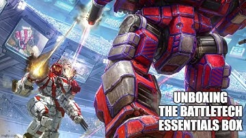 Unboxing The Battletech Essentials Box