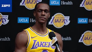 Rajon rondo full press interview | expectations from anthony davis
2019 lakers nba media day