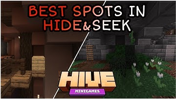 Hive Hide and Seek Best Spots (Minecraft Bedrock)
