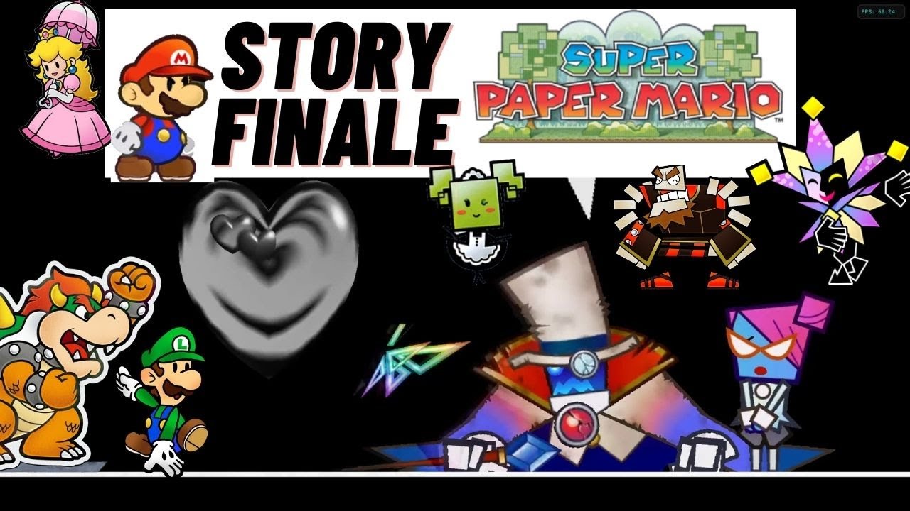 Super Paper Mario (2007) STORY FINALE Blumiere and Timpani YouTube