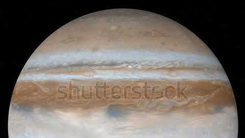 Planet Jupiter - 3D Render Animation