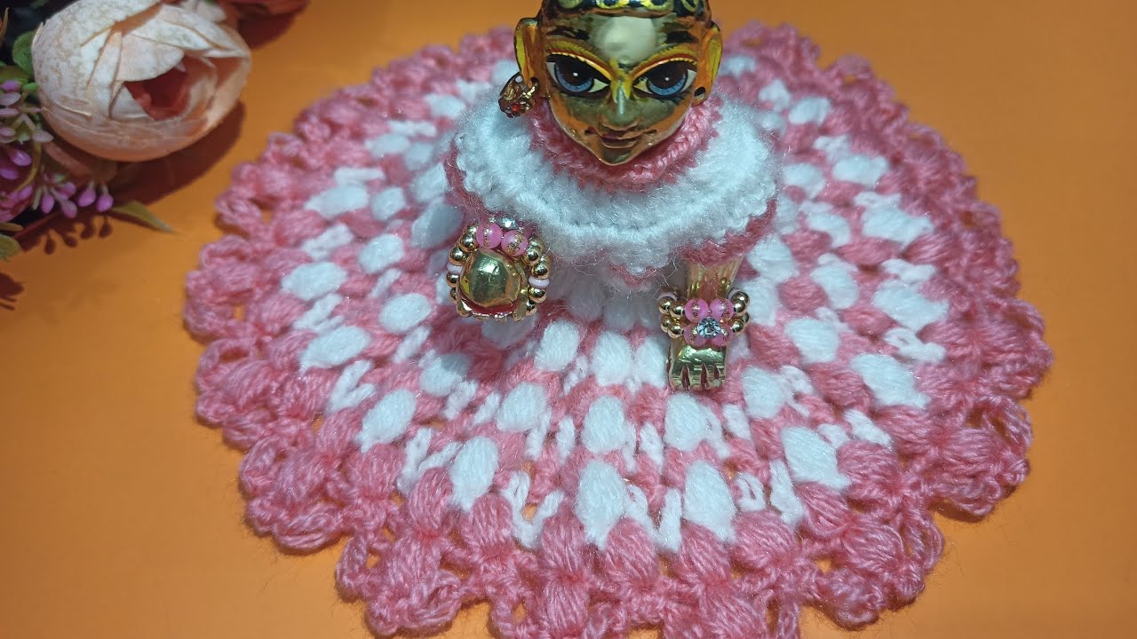 5-6 number laddu Gopal Ji ki beautiful woolen dress