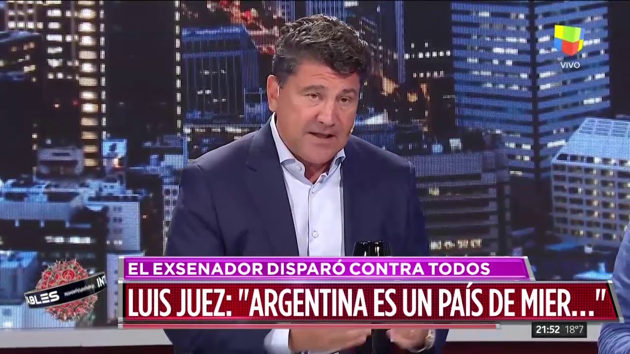 alejandro fantino padres Luis Juez: 