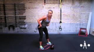 Unapologetically Powerful Demo: Kettlebell Superband Two-Handed Swing