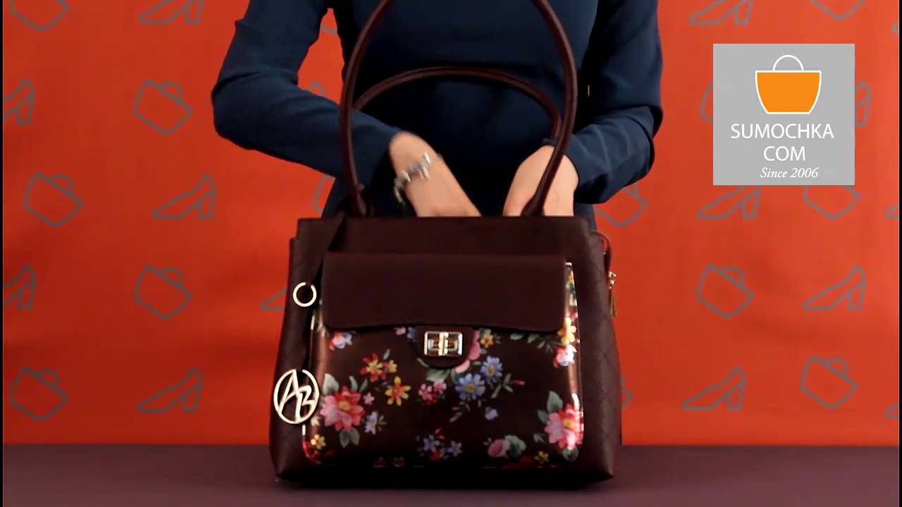 Классическая сумка Alessandro Beato 465-2393/2912 bordo flowers