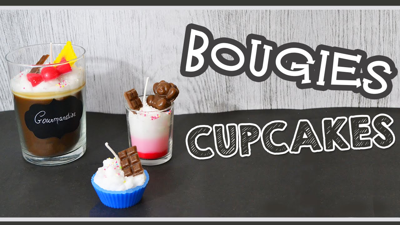 Bougies Cupcakes Cupcakes Candles Youtube