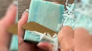 ГОЛУБОЕ МЫЛО  + истории . Asmr soap . По запросам подписчиков 💛