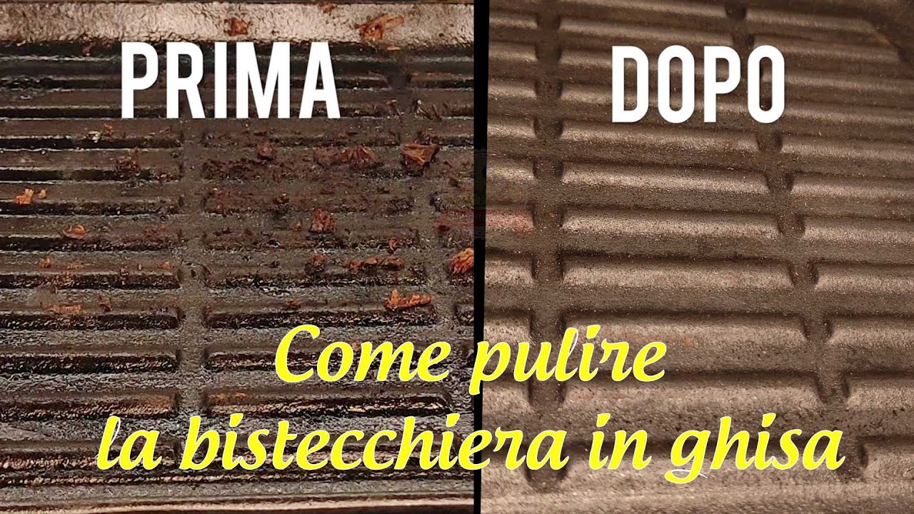 Come pulire la bistecchiera in ghisa? Ecco un imperdibile trucco!