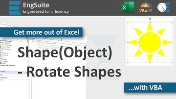 Rotate Shape - Excel VBA
