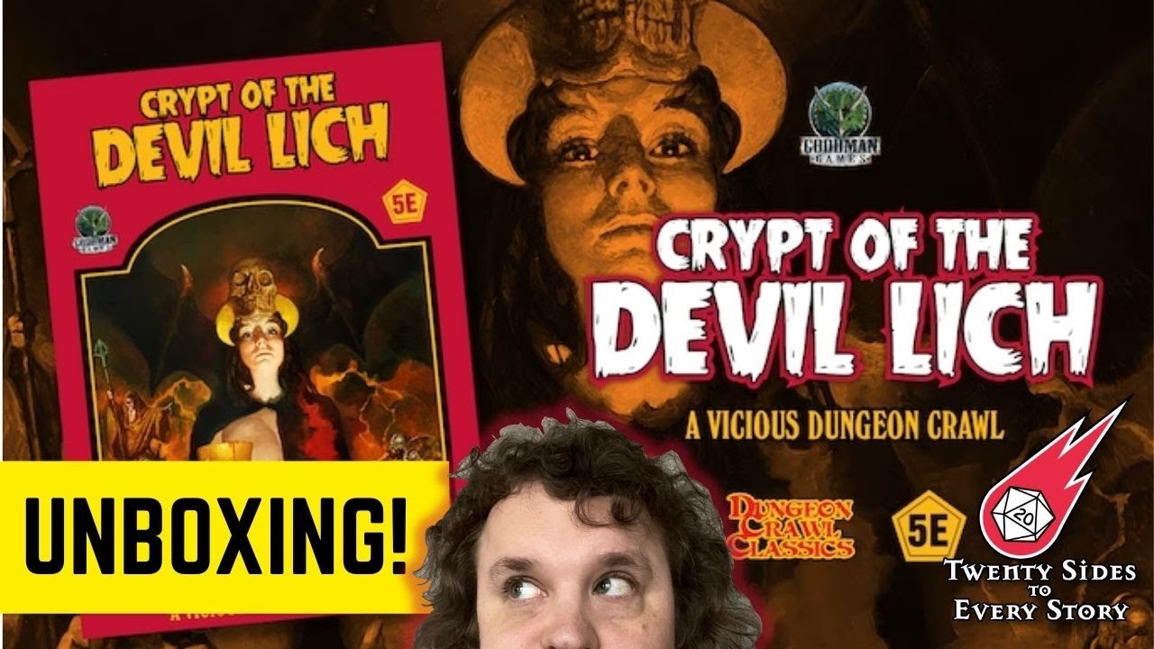 Unboxing  Crypt of the Devil Lich