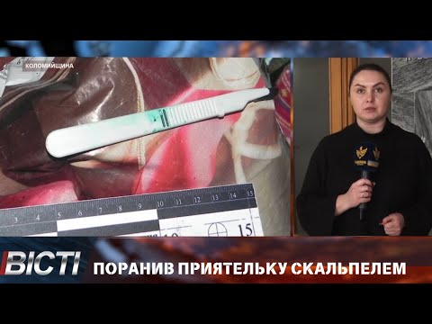 Житель Коломийщини поранив приятельку скальпелем під час застілля