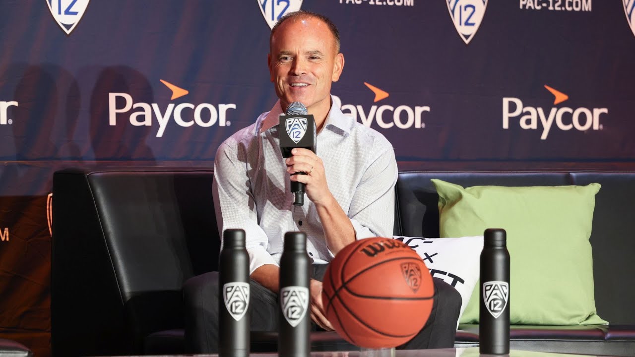 Scott Rueck Press Conference | 2023 Pac-12 Women’s Basketball Media Day ...