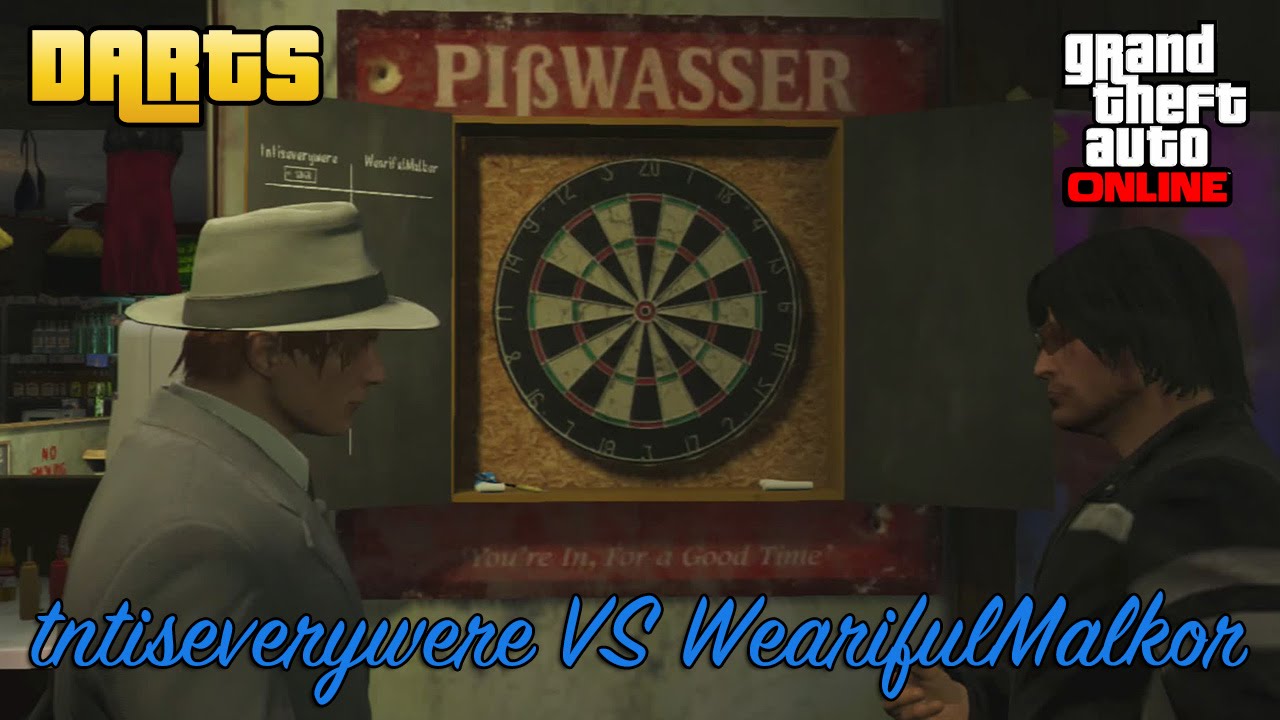 GTA V Online - Activities - Darts -