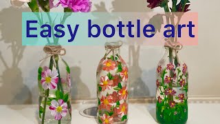 খালি বোতল ফেলে না দিয়ে এগুলো বানান | easy bottle art | reuse of waste bottles